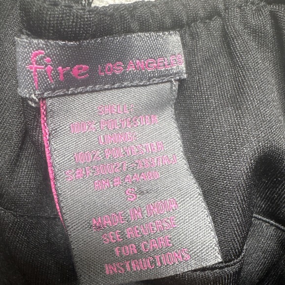 Y2K Floral Sundress Black Fit &‎ Flare Crossback Mini Dress Small Cottagecore - Picture 3 of 9